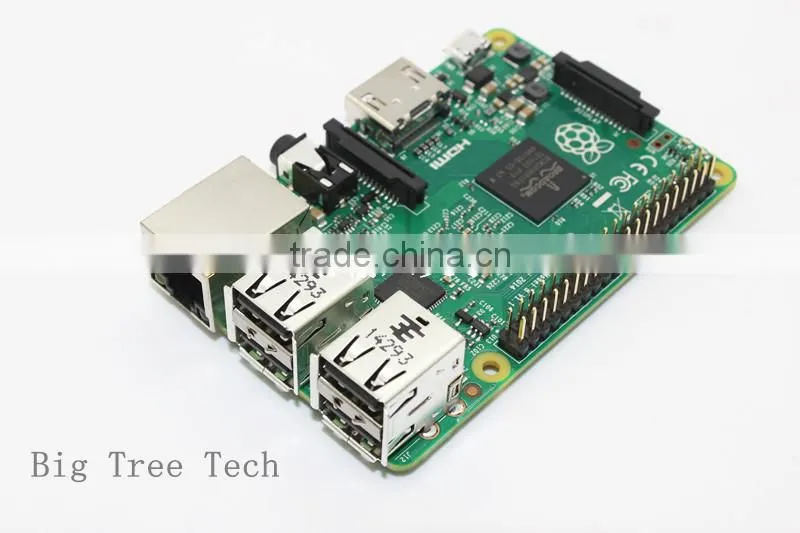 New&Original Raspberry Pi 2 Model B Broadcom+White Metal Box BCM2836 1G RAM 6 Times Faster Than The Raspberry PI Model B+Speed