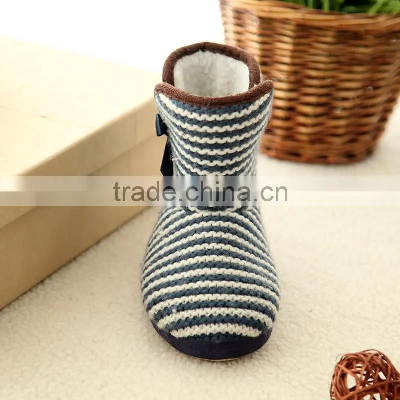 Comfortable stripe kid running indoor shoe