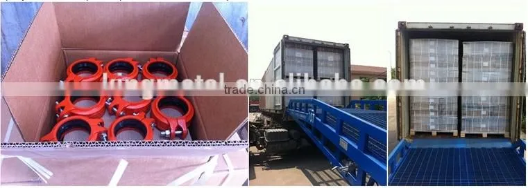 FM/UL Ductile Iron Grooved Elbow 90 Degree