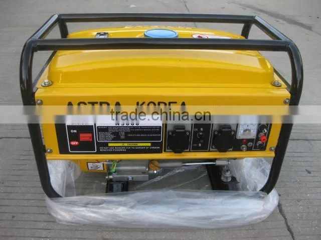 5KVA ASTRA KOREA Portable Gasoline Generator Set