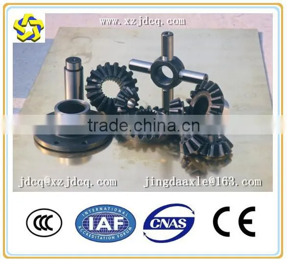 XCMG wheel loader parts LW500k LW300f differential cross gear joint cross shaft pin flange Bevel gear shaft gear manufacturing