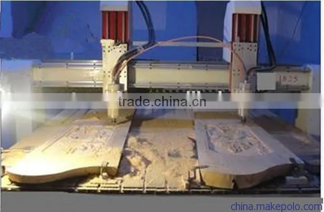 two heads 1325 cnc wood router carving/cutting machine for sale