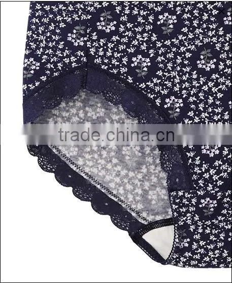 stylish printed women cotton underwear high cut hipster panties