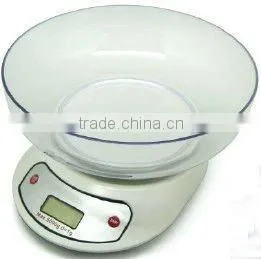 Weighing Kitchen Scale with Bowl