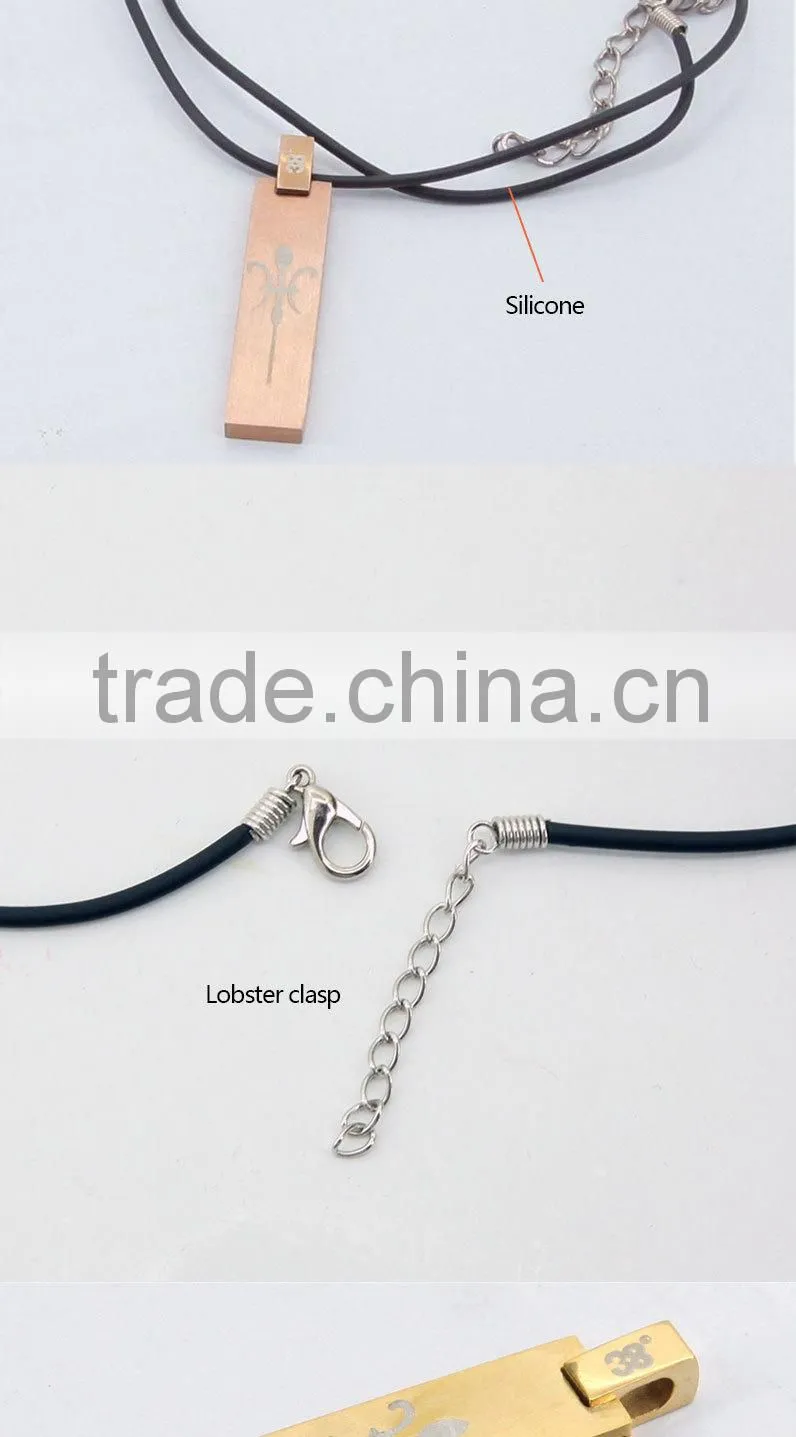 2015 hot sale magnetic stainless steel energy pendant charms