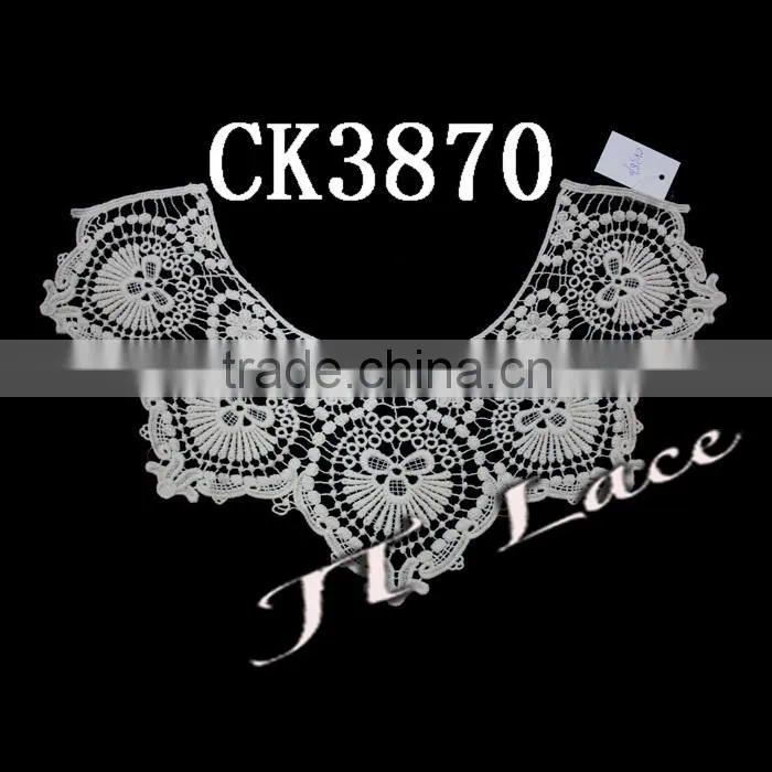 Garment accessories embroidered cotton lace trim CK3875