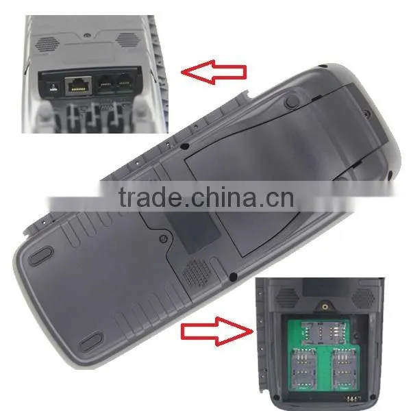 Linux Financial Smart Handheld POS with NFC Terminal,built in Printer