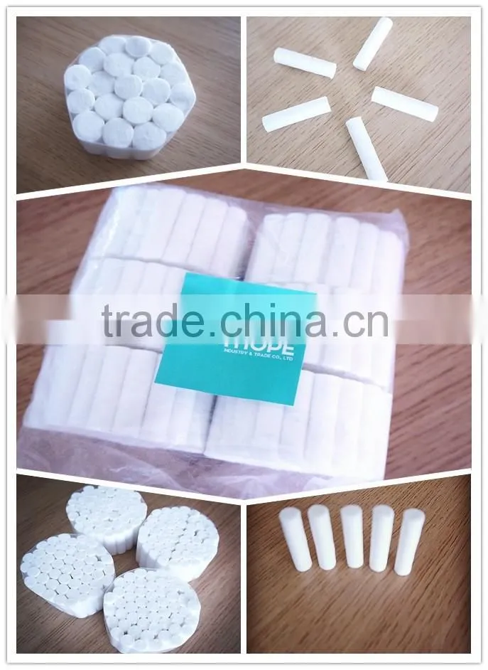 medical dental cotton roll on sale