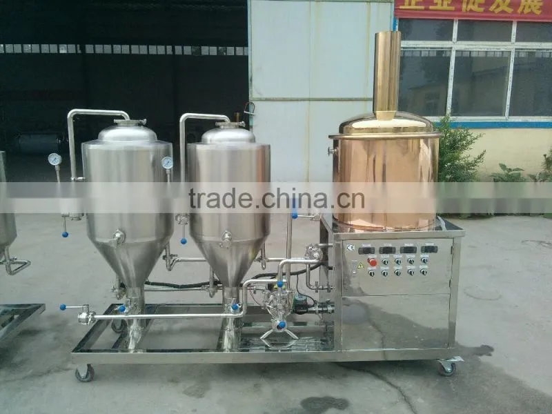 small 50l beer equipment for home beer brewing with the beer formula