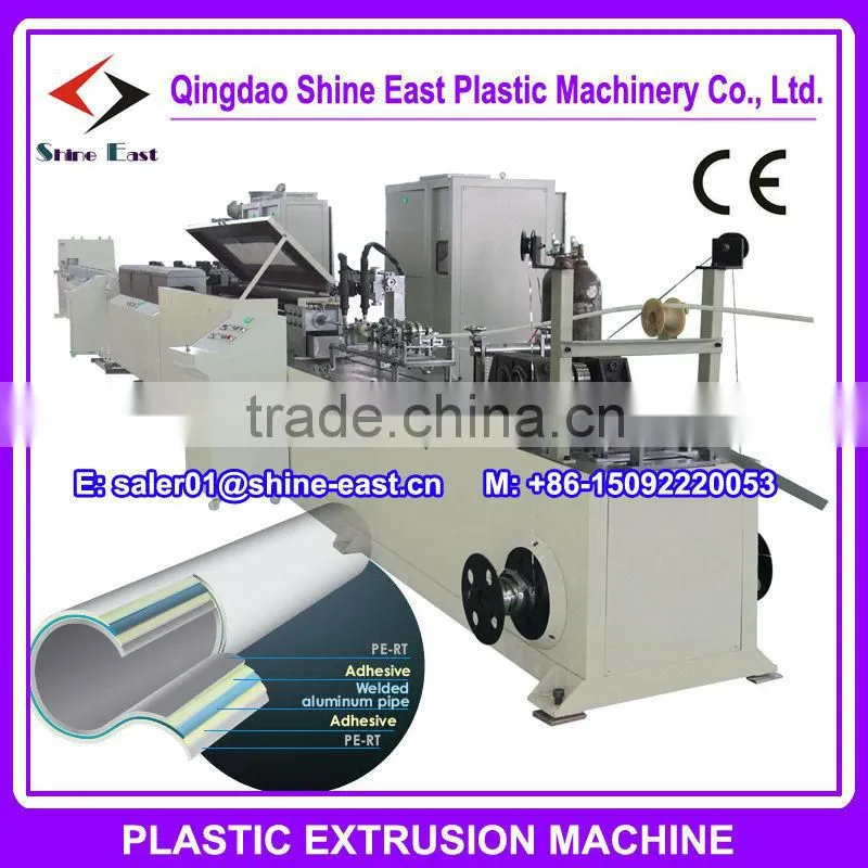 PEX-AL-PEX Pipe Production Line, TIG Butt Welding / mulit layer pipe machine