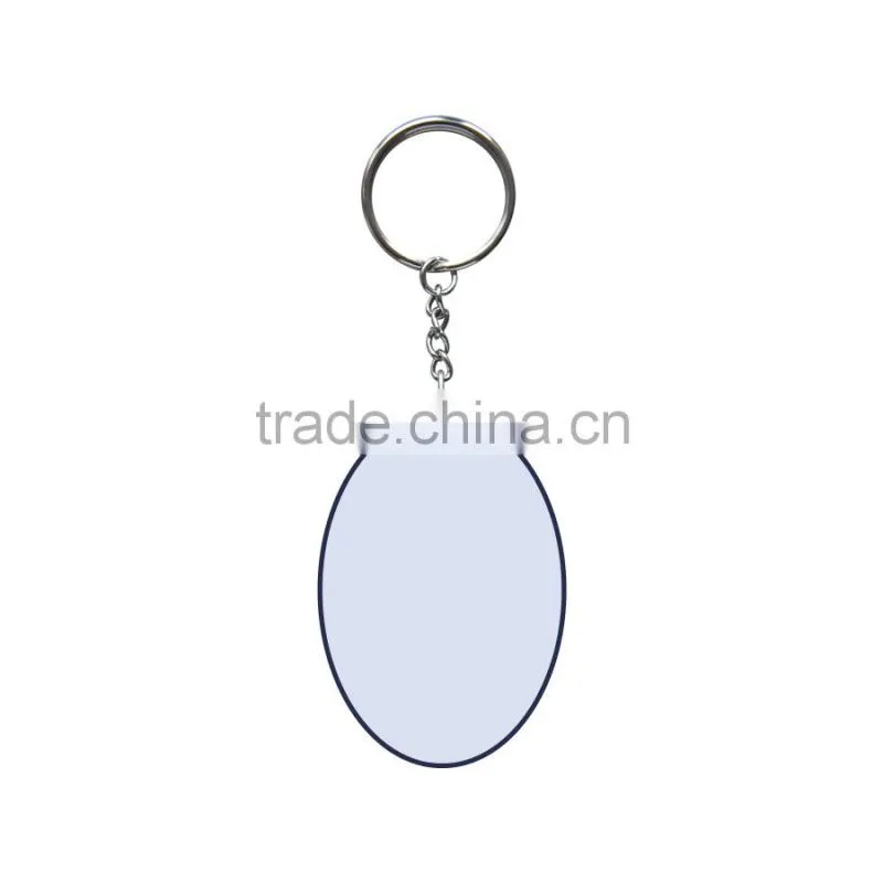 polymer key ring/blank key chains