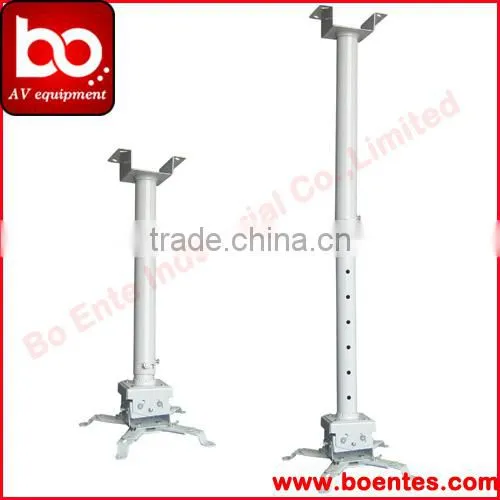 Retractable/Retatable Cold Rolled Steel Projector Tube Ceiling Mounting Bracket for School Projector