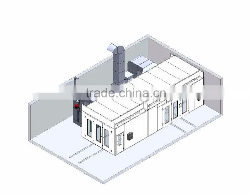 JF painting line automatic painting line spray booth