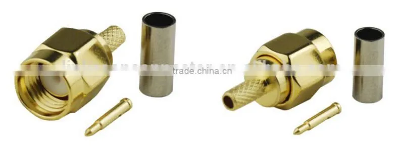 SMA male straight crimp for RG316 rg174
