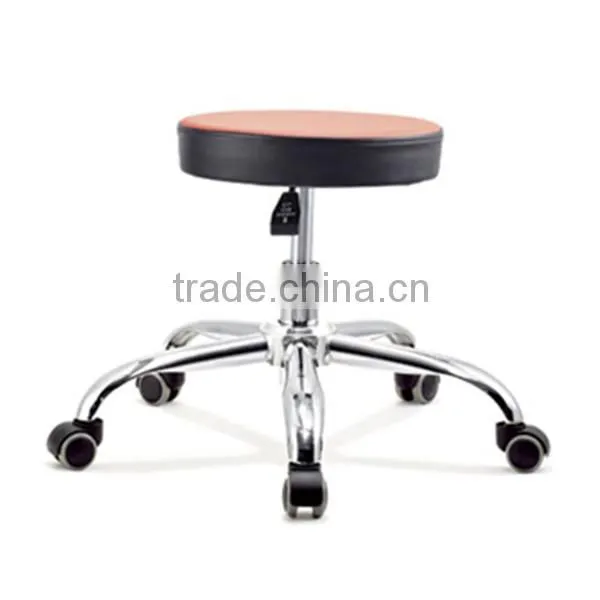 2015 Promotional New Red PU Leather Assistant Dental Chair, Dental Assistant Chair, Chair Dental Assistant