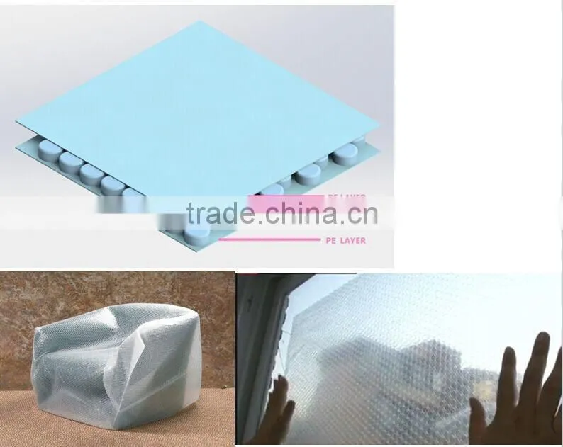 High Speed air bubble film bag making machine (3 layers bubble film production line)
