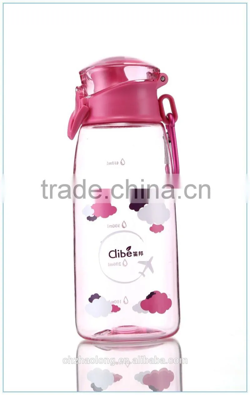 light weight Cycling Sports Water Bottle With Clip