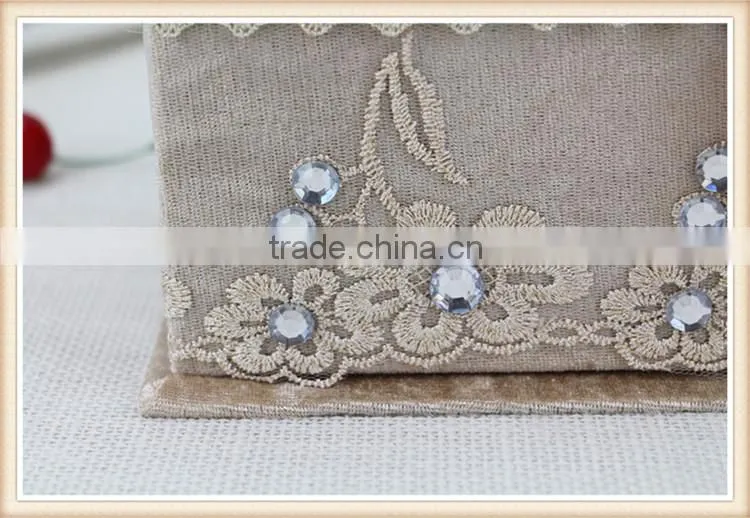 Beautiful velvet box tissue