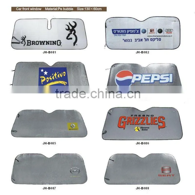 PE foam car sun shade