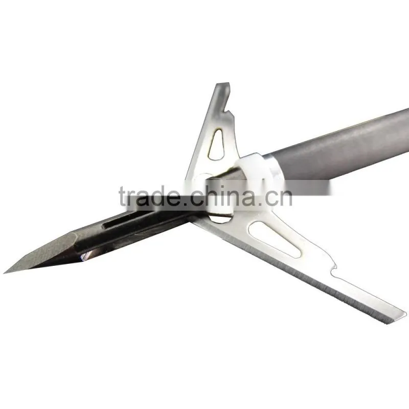 Hunting arrows 2 blade 125gn hunting broadheads iron ferrel broadheads