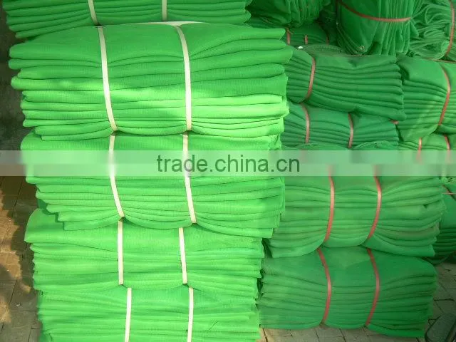 New material HDPE knitted soft debris net (scaffold net) safety netting