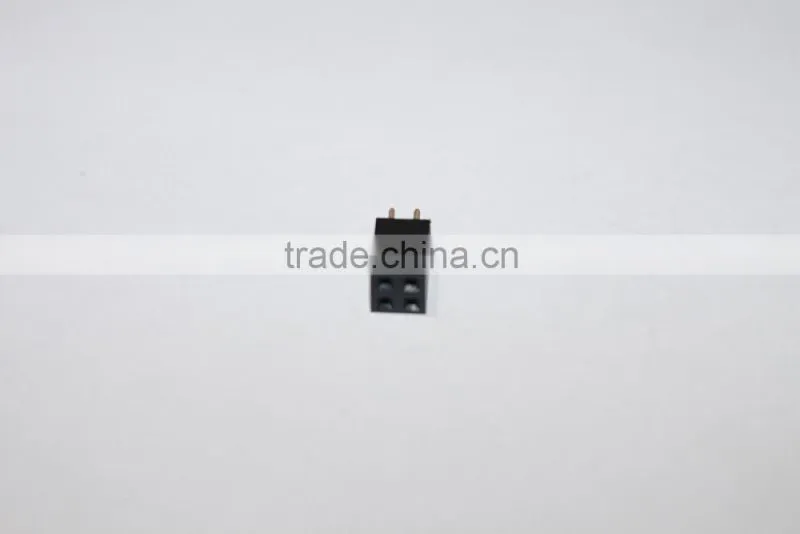 2.54mm double row straight Female header 2 pin