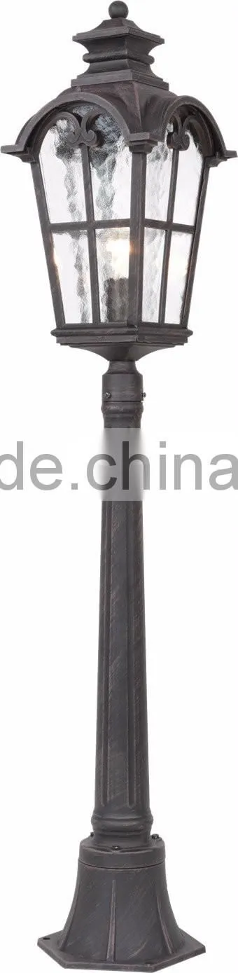 European style waterproof lighting post