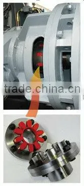 stationary screw type compressor