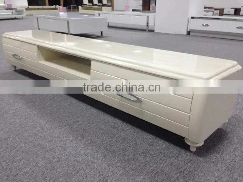 High gloss TV stand living room furniture