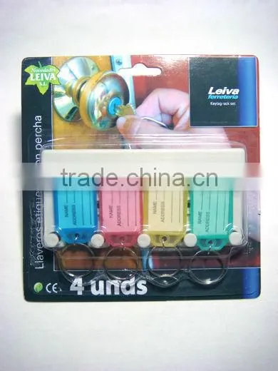 4PCS Key W/Spring Chain/Key Indicators