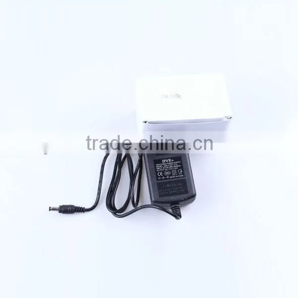 12 V DC 2 Amp Power Adapter US With Switch In Cord 12V 500MA/1A/1.5A/2A