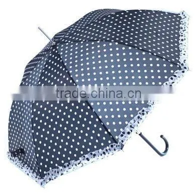 Dorothy ladies sun Umbrella - Black