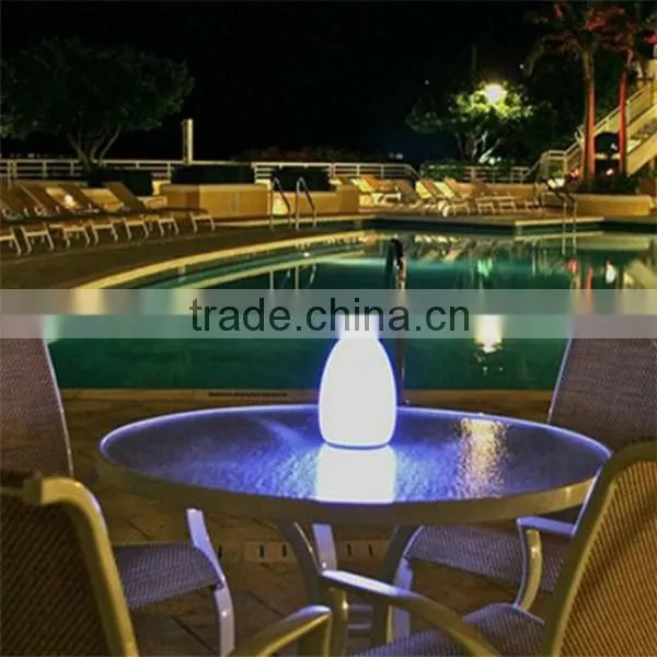 Led remote control charging waterproof egg-shaped light