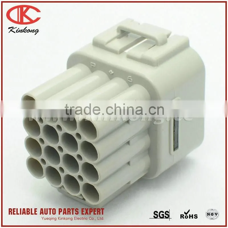 16 pole gray male waterproof automobile connector for Sumitomo 6188-0353