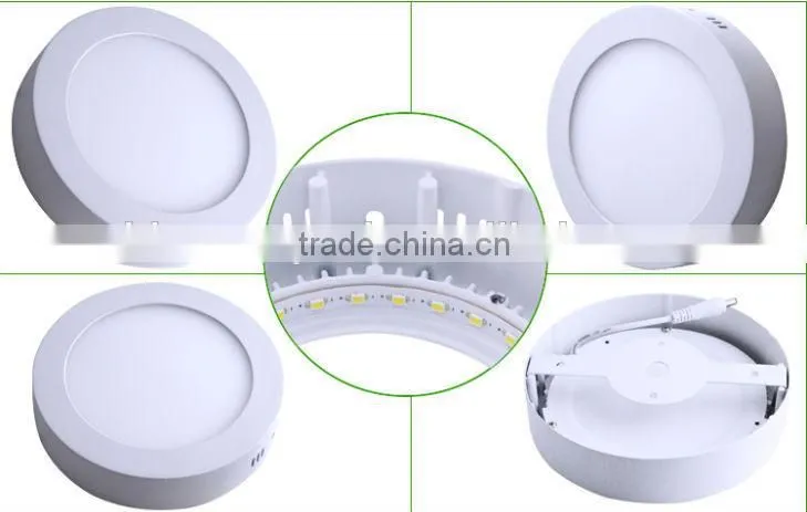 Warm White Color Temperature(CCT) Round Surface Mount LED Ceiling Light Diameter 300mm 24W,>1800LM, 80Ra Aluminium Alloy Frame