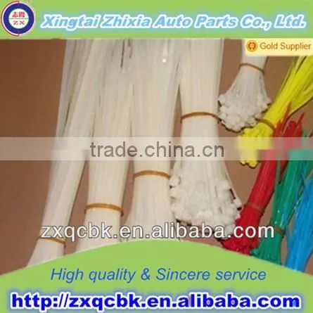 ZX White Marker Cable Ties/manufactur Adjustable cable ties/cable tie all size