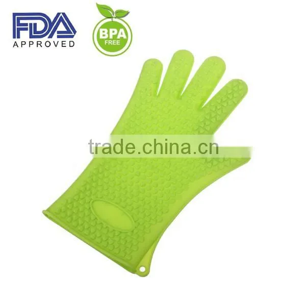 FDA high temperature silicone rubber gloves