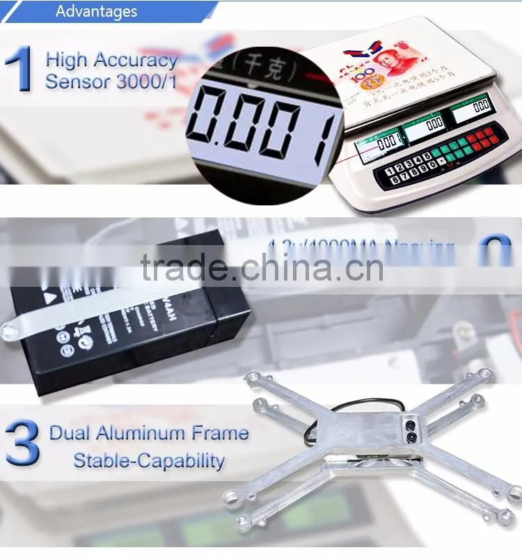 double use house kitchen electronic scale / digital weight kitchen scale