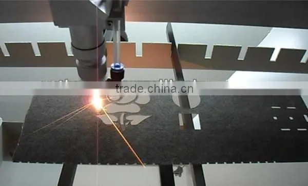 Chinese New Year Offer co2 laser engraving cutting machine for abrasive cloth