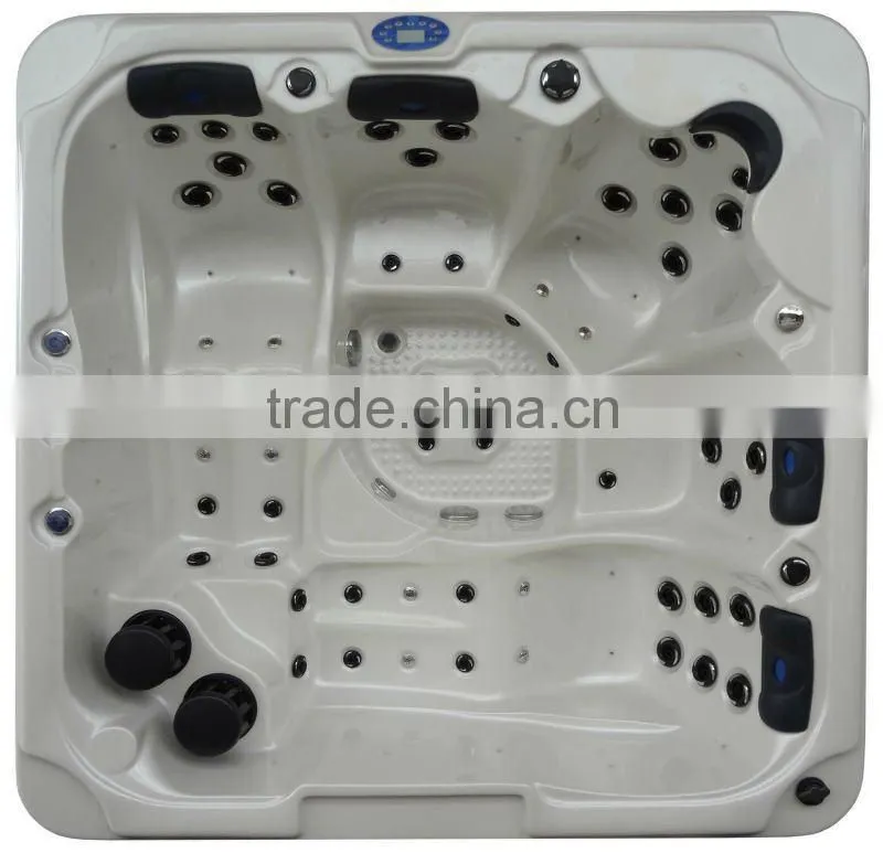 Family massage spa pool corner whirlpool