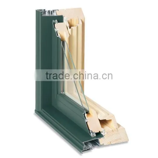 Out swing casement aluminum windows-6063 t5 series