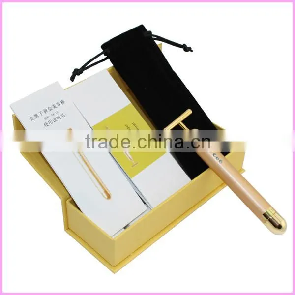 24K gold beauty bar with blue light therapy
