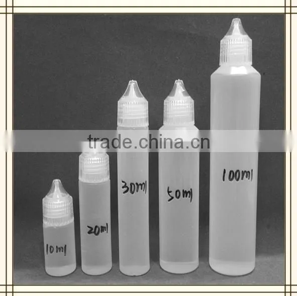 10ml/15ml/20ml/30ml/50ml/100ml Wholesale Glass PET PP PE different material child proof dropper e-liquid bottle