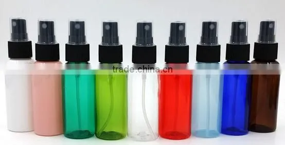 60ml,100ml,250ml,500ml plastic colorful lotion pump PET bottle for beauty cosmetic& washing&cleaning