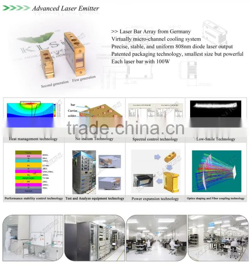 CE Approved 808nm Diode Laser Hair Removal Machine