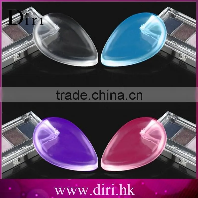 New Colorful Transparent Cosmetic Makeup Silica Gel Silicone Jelly Powder Puff