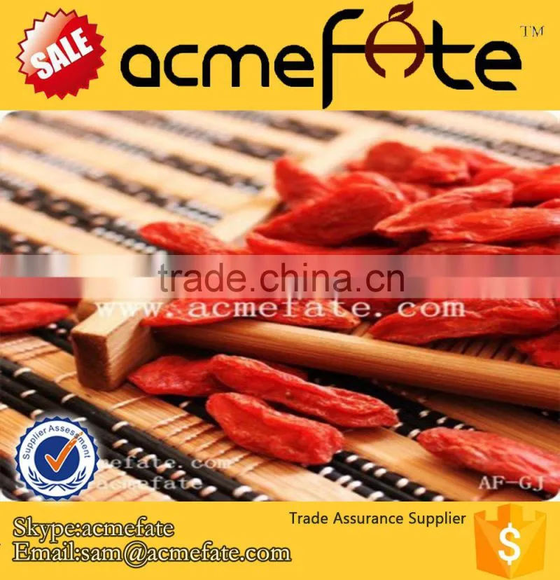 Wholesale price Chinese Natural dried organic goji berries