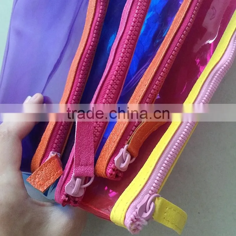 2014 new arrival personized thick clear soft pvc pouch bag for sale