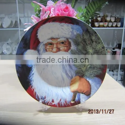 personalized ceramic plates, personalized christmas ceramic plates, christmas plates cheap