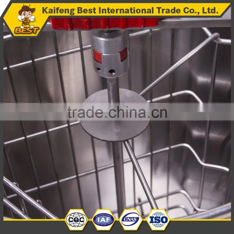 New style stainless steel manual 3 frame honey extractor hot sale